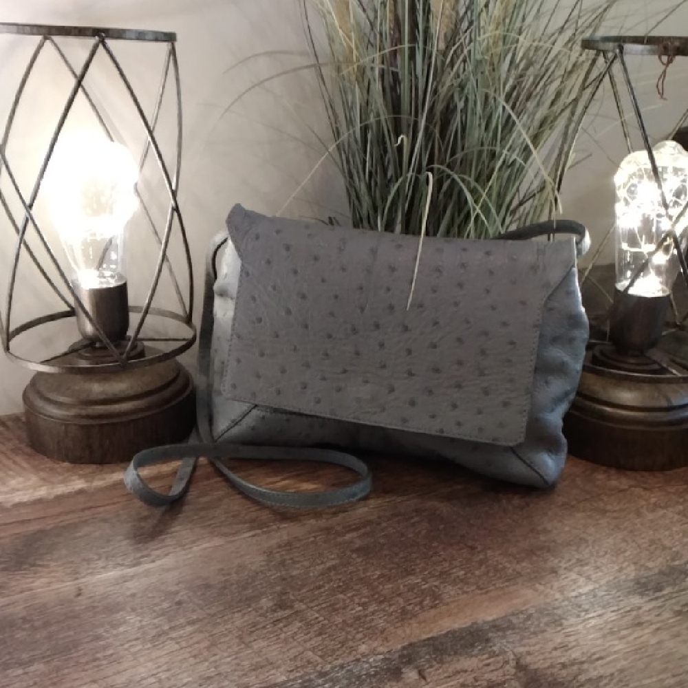 Furla Ostrich Shoulder / CROSSBODY Bag